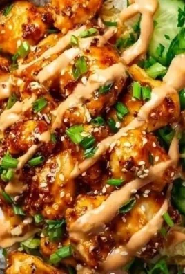 Creamy spicy chicken dish served with jasmine rice