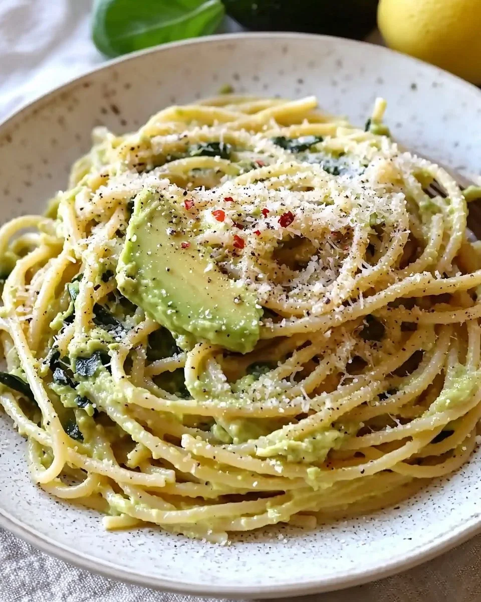 Creamy Vegan Avocado Pasta