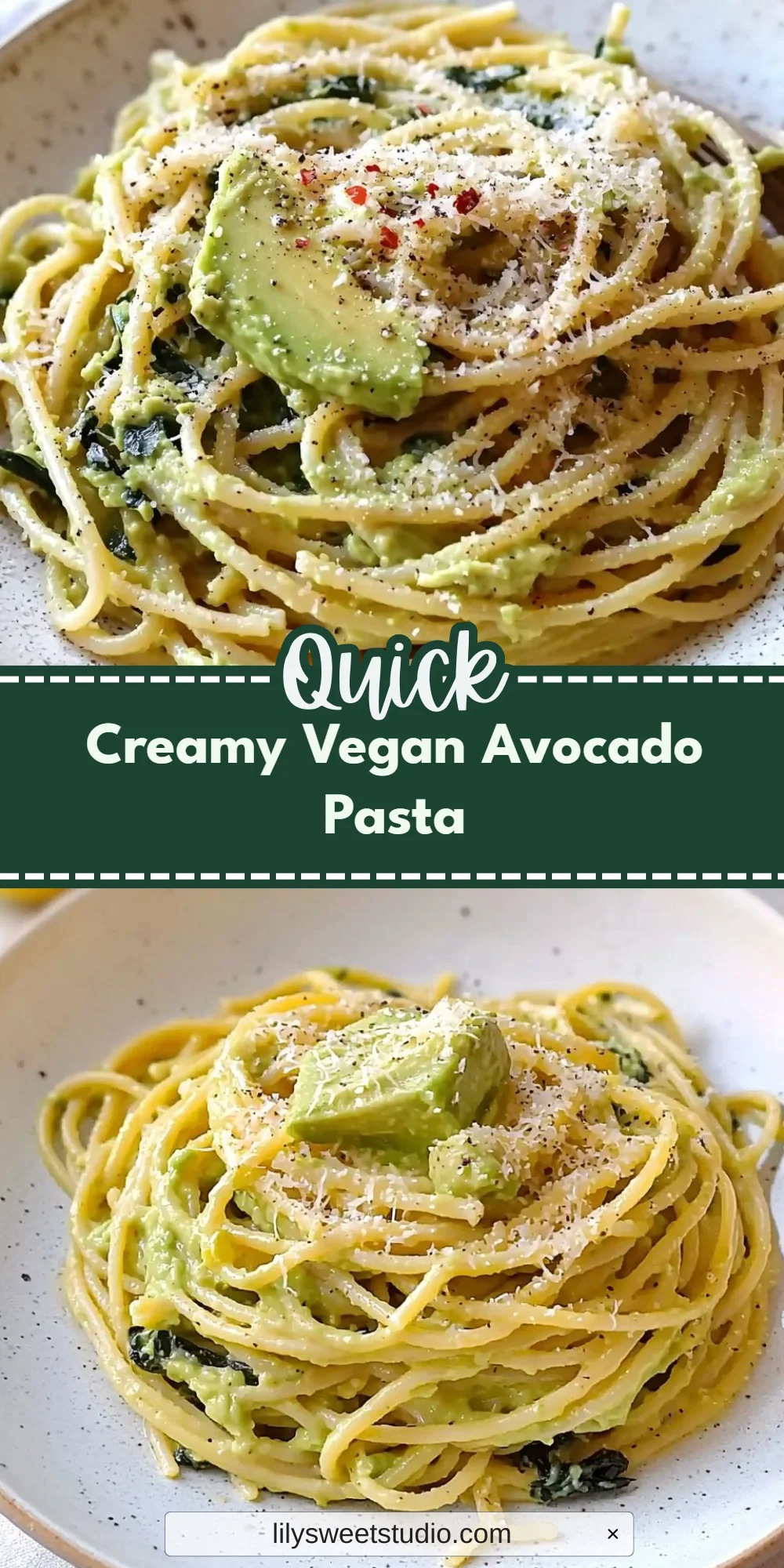 Creamy Vegan Avocado Pasta