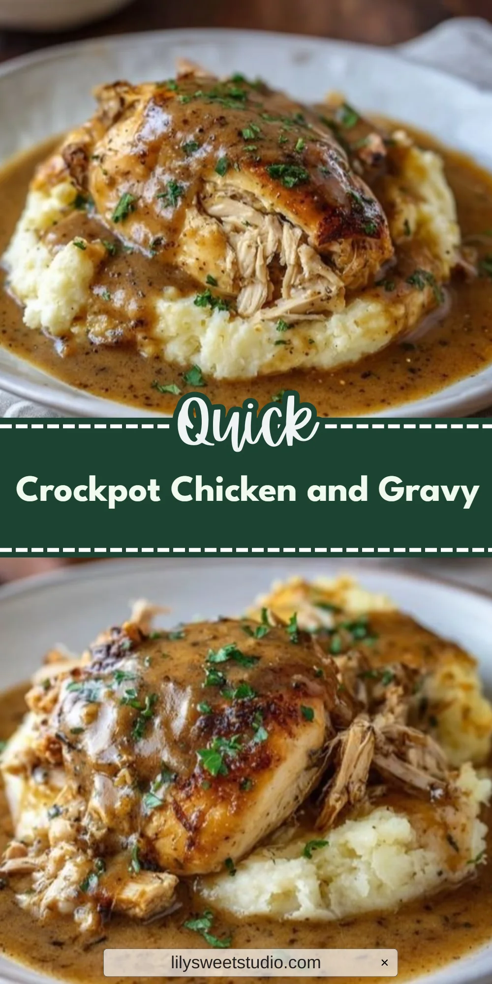Crockpot Chicken and Gravy