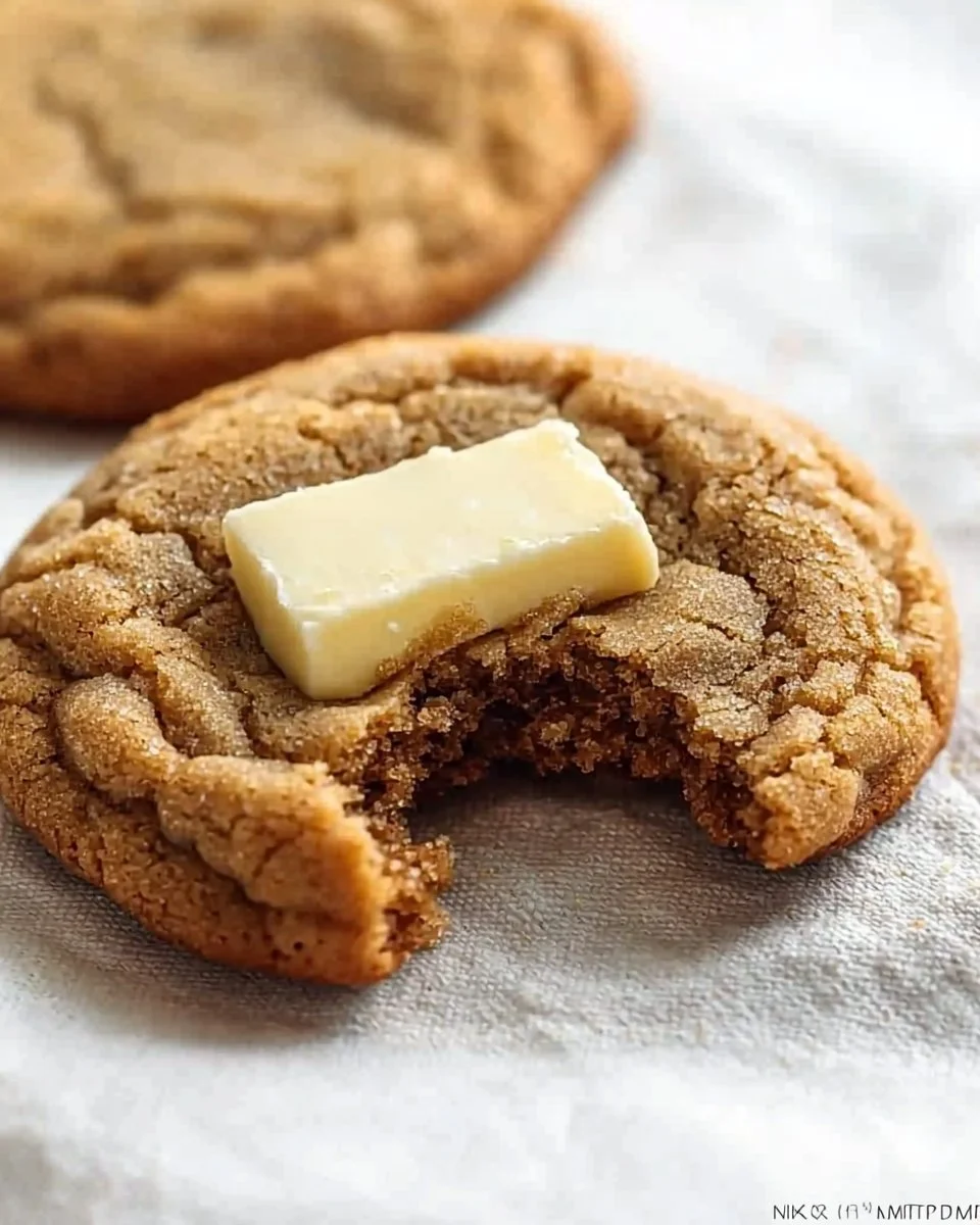 Easy 3 ingredient brown sugar cookies baked to perfection