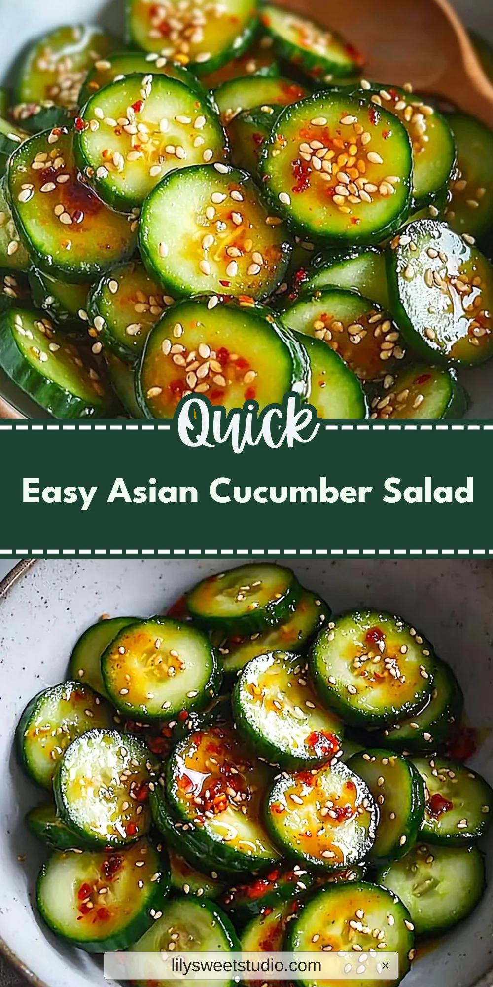 Easy Asian Cucumber Salad