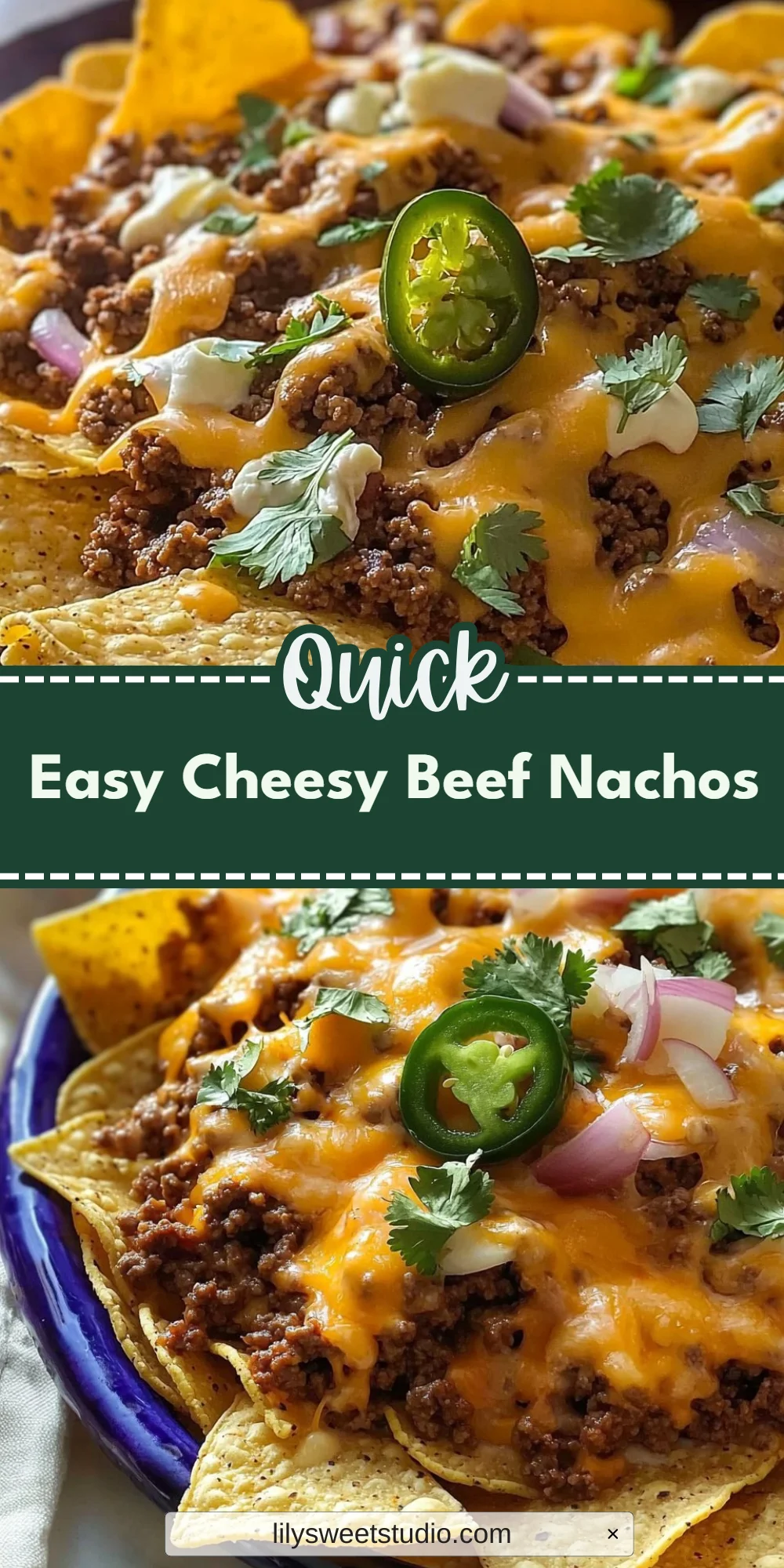 Easy Cheesy Beef Nachos