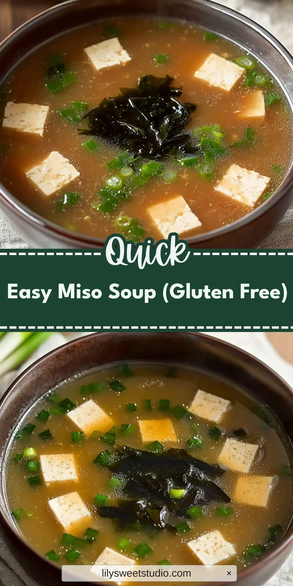 Easy Miso Soup (Gluten Free)