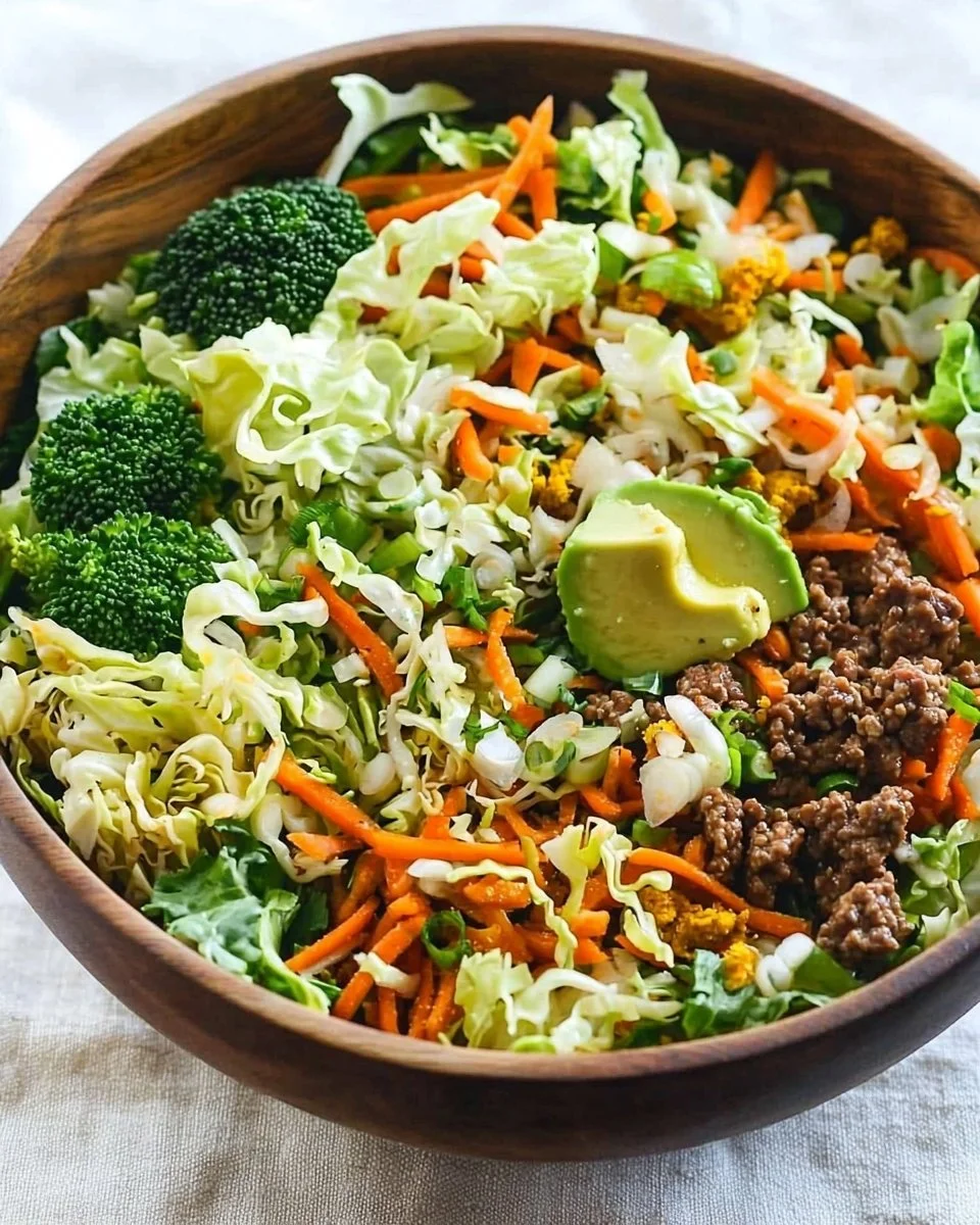 Egg Roll In A Bowl Salad (Anti-Inflammatory Recipe)