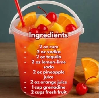 F*ck It Bucket Cocktail Recipe: Easy Party Bucket Drink
