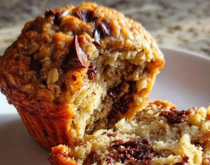 Fearless 3-Day Oatmeal Chocolate Chip Breakfast Muffins