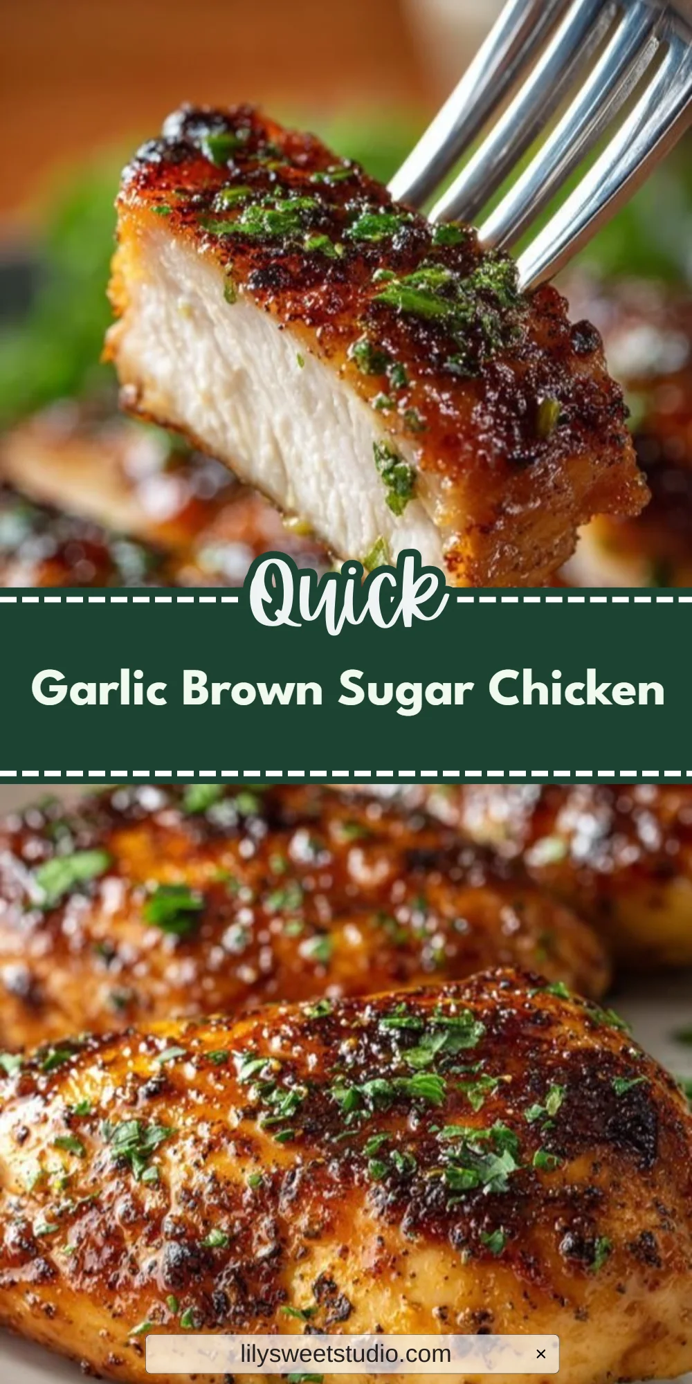 Garlic Brown Sugar Chicken