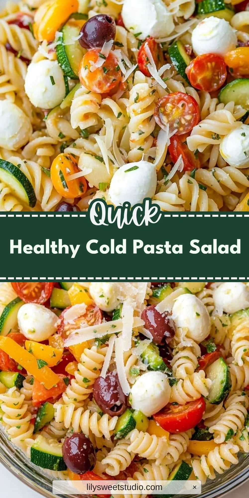Healthy Cold Pasta Salad