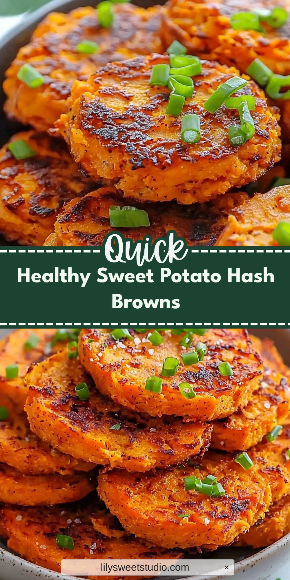 Healthy Sweet Potato Hash Browns