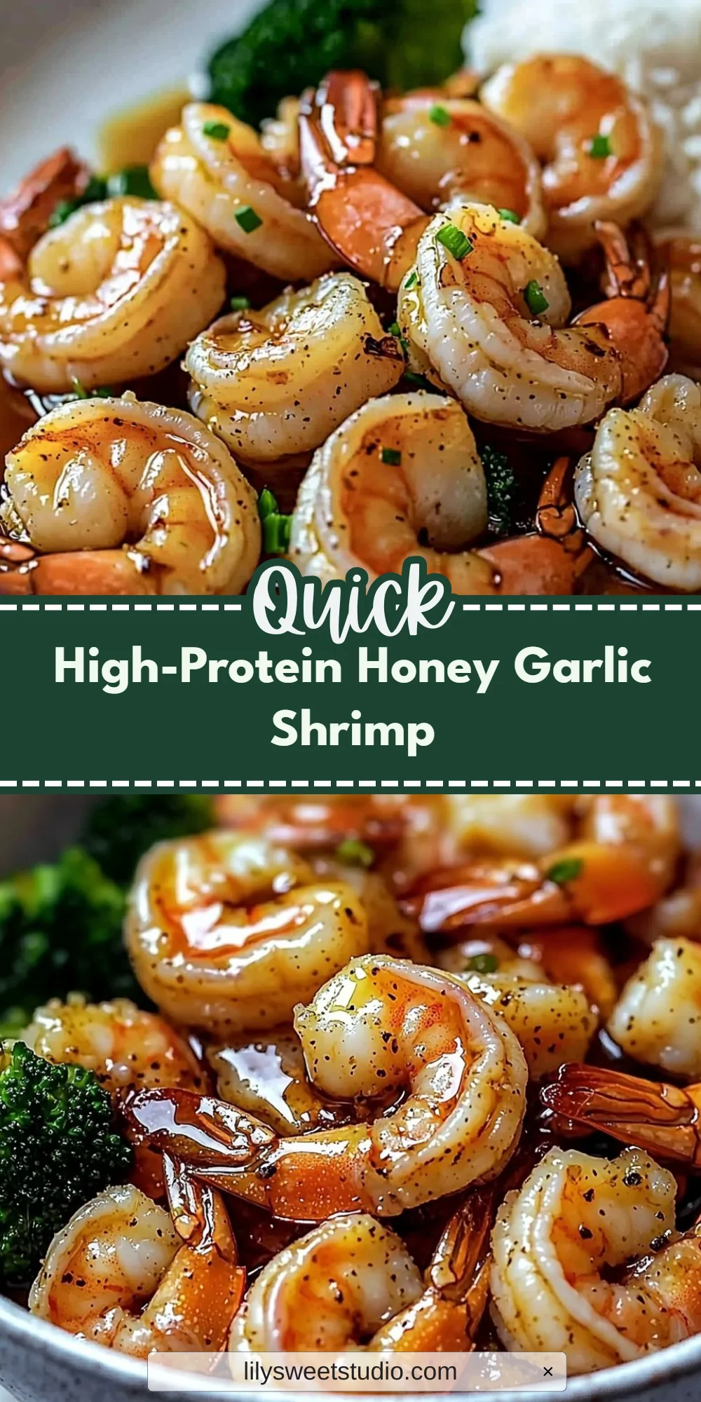 High-Protein Honey Garlic Shrimp