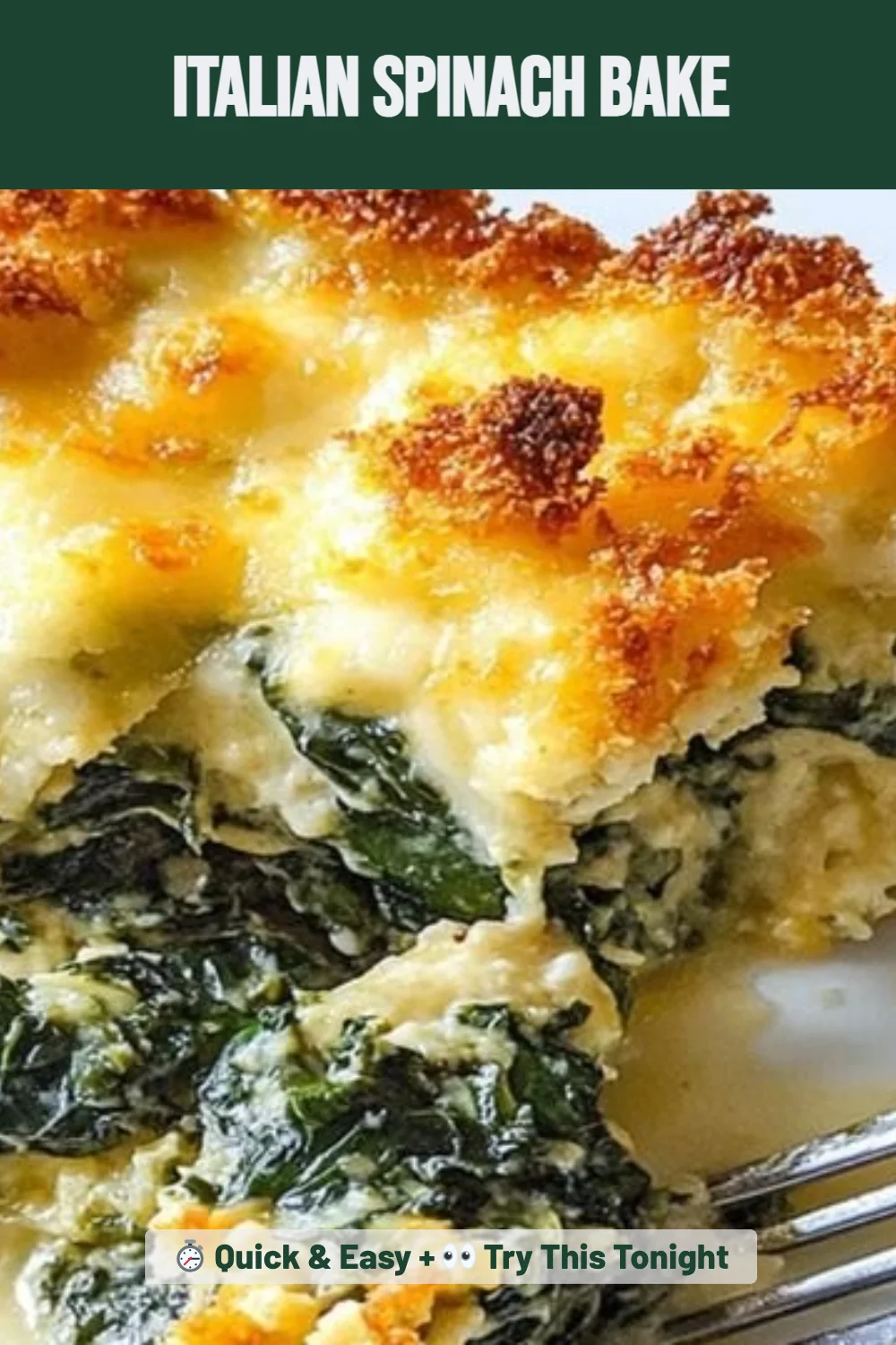 Italian Spinach Bake