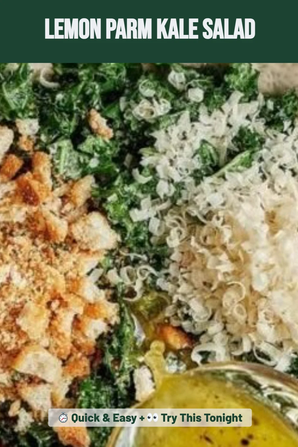 Lemon Parm Kale Salad