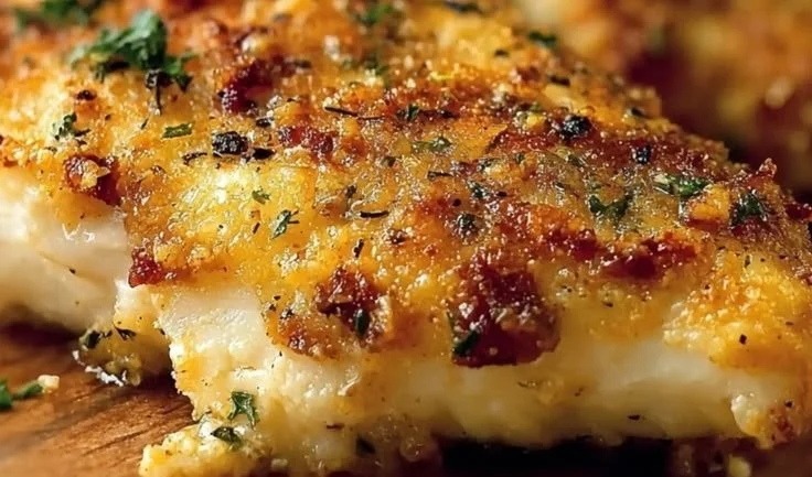 Juicy and tender melt-in-your-mouth chicken breast on a plate