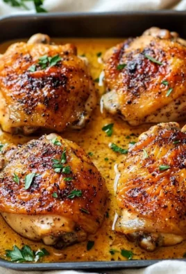 Deliciously cooked Nigella chicken thighs served on a plate
