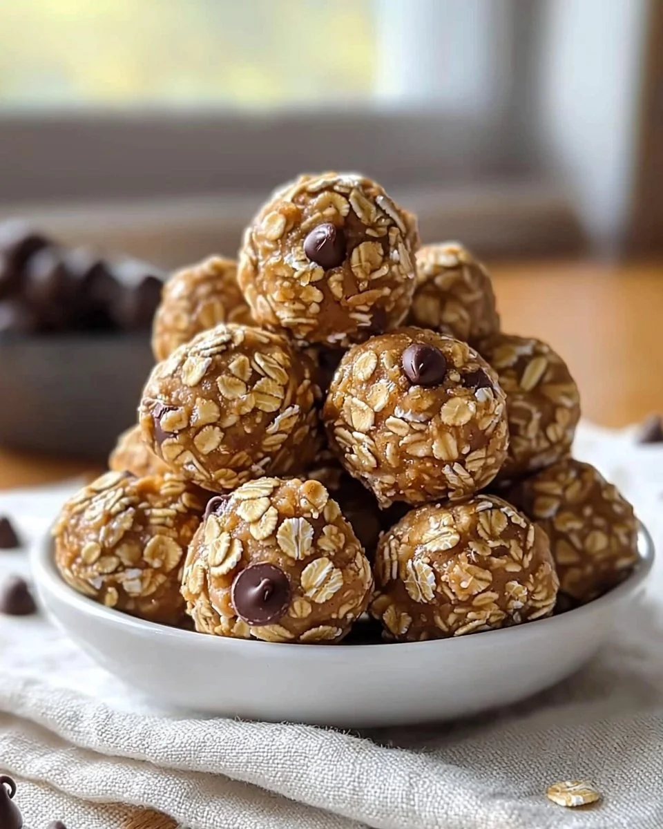 No-bake peanut butter energy bites packed with nutritious ingredients.