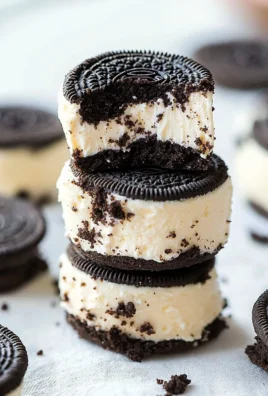 Oreo Cheesecake Bites on a dessert plate, perfect for parties.