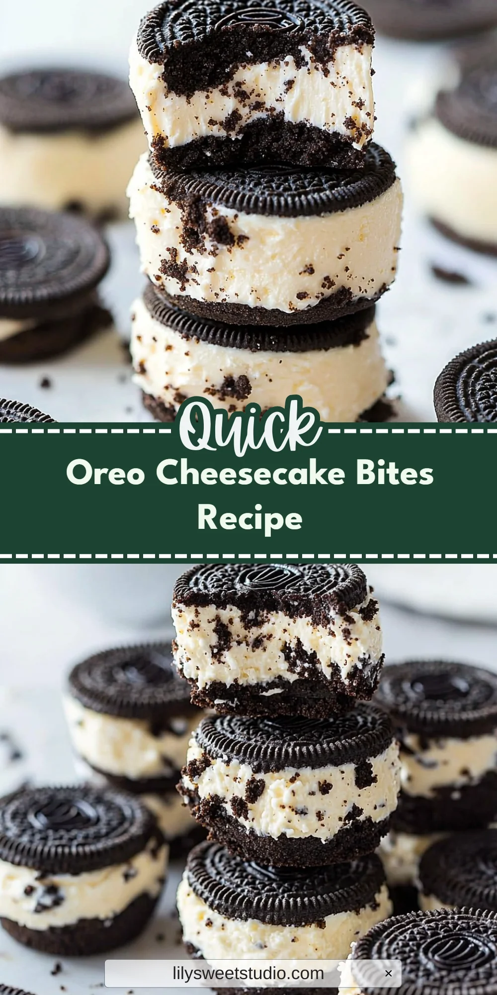 Oreo Cheesecake Bites Recipe