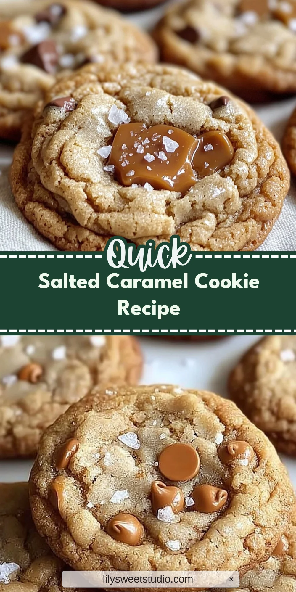 Salted Caramel Cookie Recipe