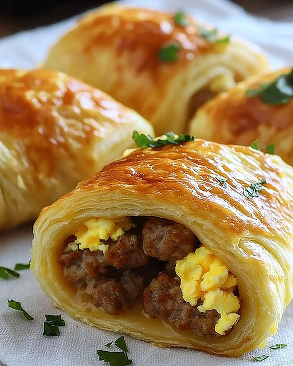 Sausage Egg Breakfast Roll-Ups – Quick & Easy Morning Treat! - mommyplates