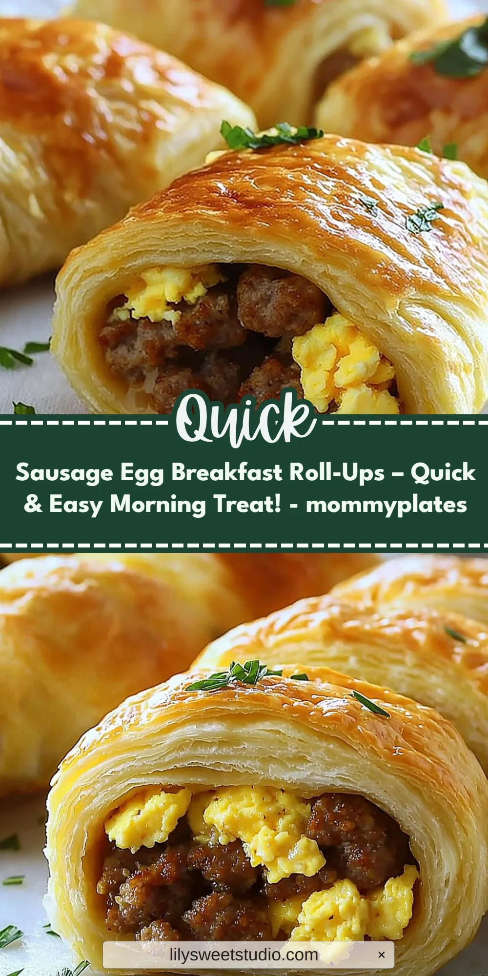 Sausage Egg Breakfast Roll-Ups – Quick & Easy Morning Treat! - mommyplates