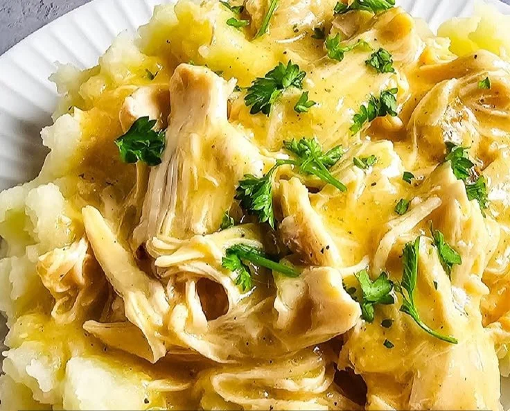 Slow Cooker Chicken and Gravy