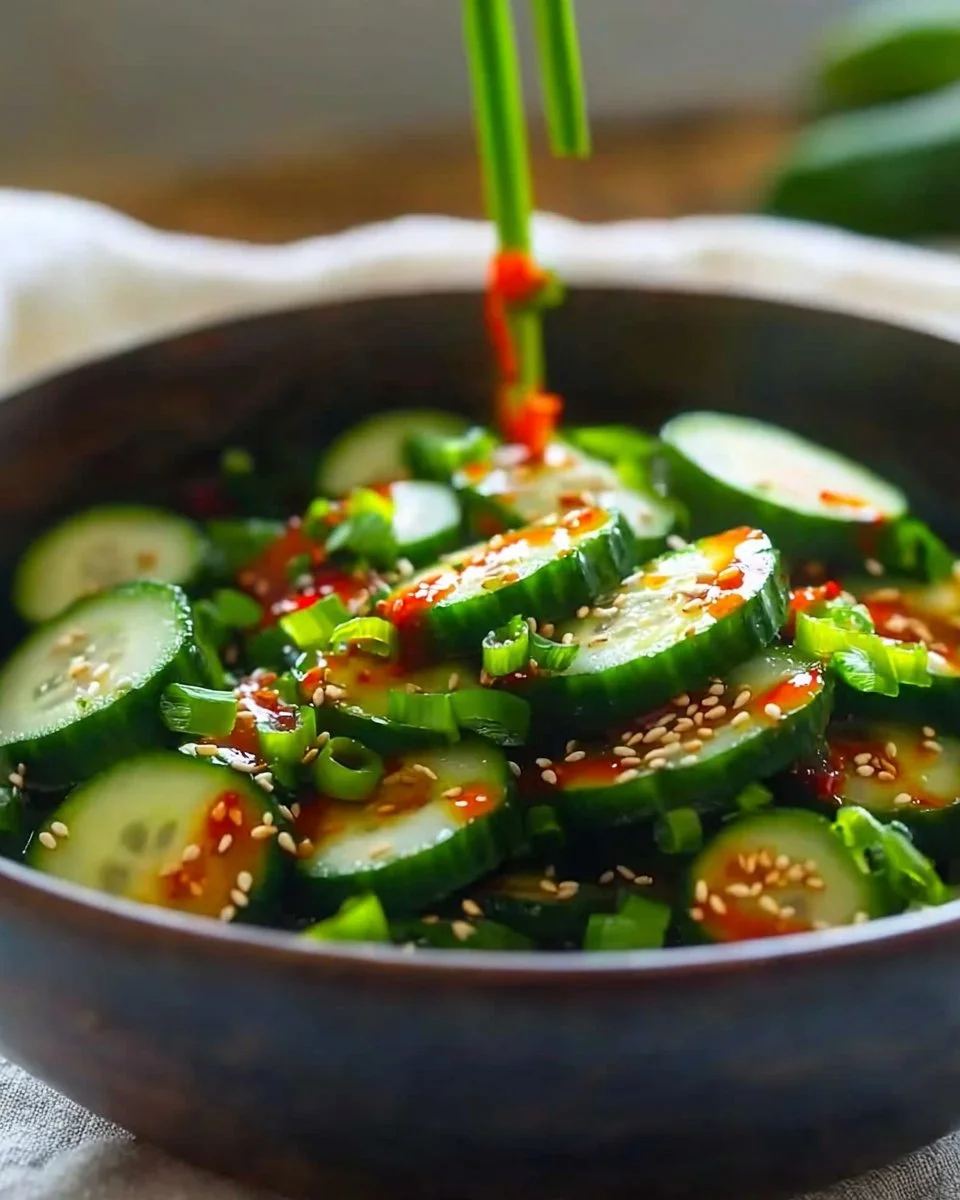 Spicy Asian Cucumber Salad