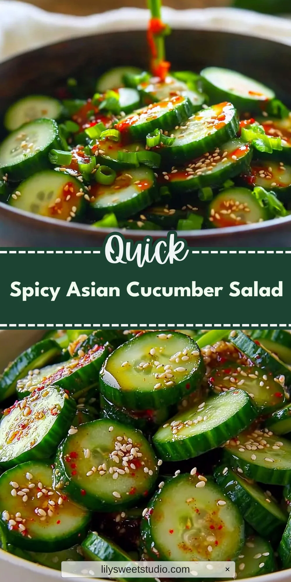 Spicy Asian Cucumber Salad