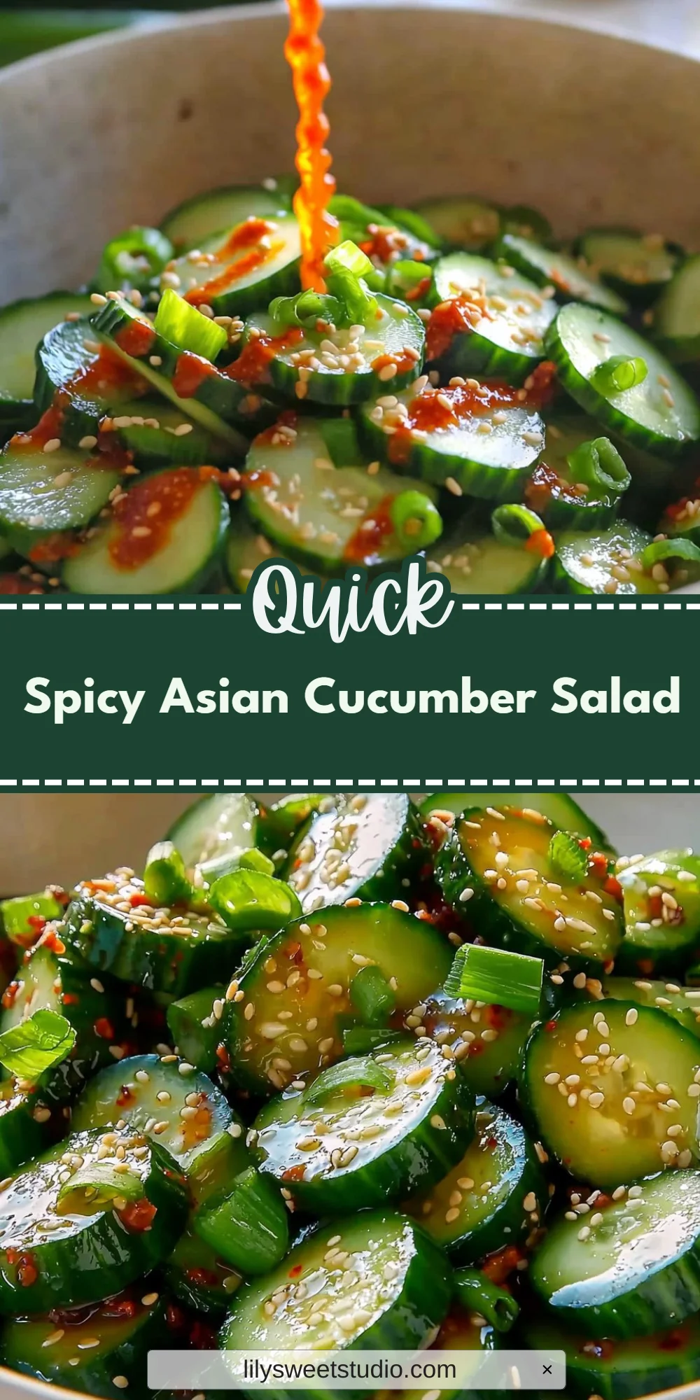 Spicy Asian Cucumber Salad